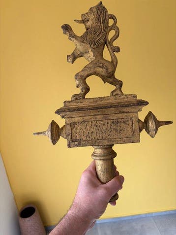 Decoratief ornament - België - Vlagstok