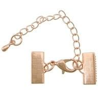 1 x Veterklem met sluiting en verlengketting 10 mm – oogj., Ophalen of Verzenden, Nieuw, Overige typen