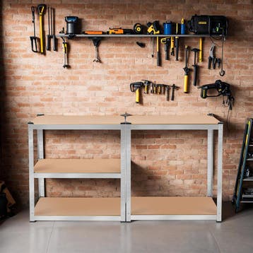 Werkplaatsrek - 180 x 75 x 30 cm, 350 kg, Huis en Inrichting, Verzenden, Nieuw