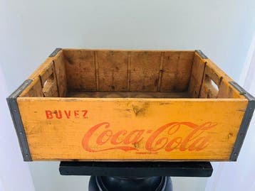 Coca-cola - Krat - Hout - 1968 coca cola krat