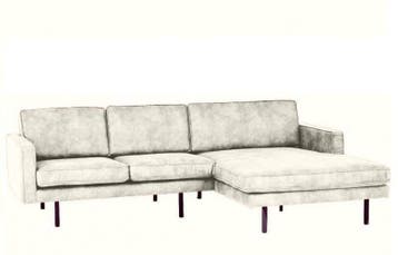 Loungebank Julianadorp - loungebanken - Wit, Nieuw, 150 cm of meer, Leer, 250 tot 300 cm