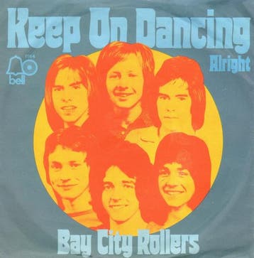 Bay City Rollers - Keep On Dancing, Ophalen of Verzenden, Gebruikt