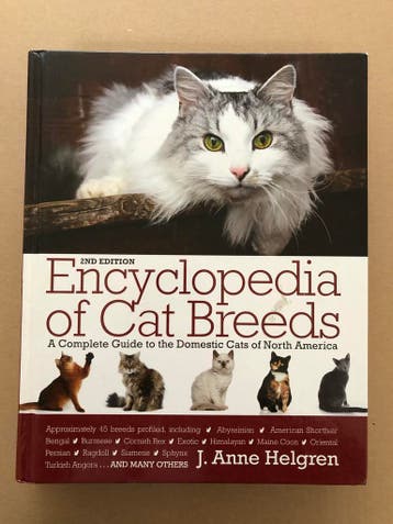 Encyclopedie van Katten-Rassen - ENGELSTALIG - NIEUW, Boeken, Ophalen of Verzenden, Zo goed als nieuw, Katten
