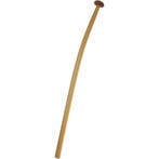 Vlaggenstok Boot Hout Gebogen 60cm, Watersport en Boten, Bootonderdelen, Ophalen of Verzenden, Nieuw