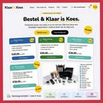 Webshopovername KLAAR IS KEES  incl. Facebookpagina Voorraad, Ophalen