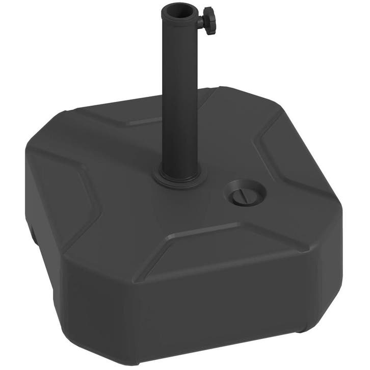 Parasolvoet Tot 25 Kg Vulbaar, Vierkante Parasolhouder, Para, Tuin en Terras, Planten | Bomen, Verzenden