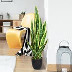 2dekans | Kunstmatige slangplant met stabiele pot faux-agave, Huis en Inrichting, Woonaccessoires | Overige, Ophalen of Verzenden