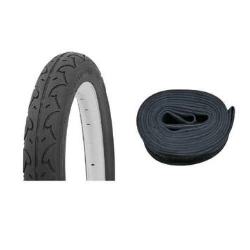 Buitenband 16x1.75 (47-305) + binnenband, Verzenden, Nieuw, Budgetfietsonderdelen.nl