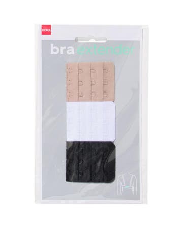 HEMA Bh verlengstukken - 3 stuks, Verzenden, Zwart