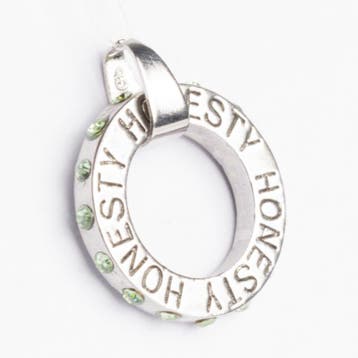 Be Charmed honesty bedel zilver met een rhodium laag (nik..., Ophalen of Verzenden, Nieuw, Bedel