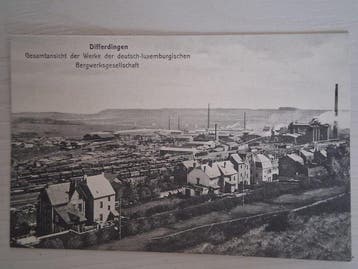 Luxemburg - Stad en Landschap - Luxemburg - Ansichtkaart, Gelopen