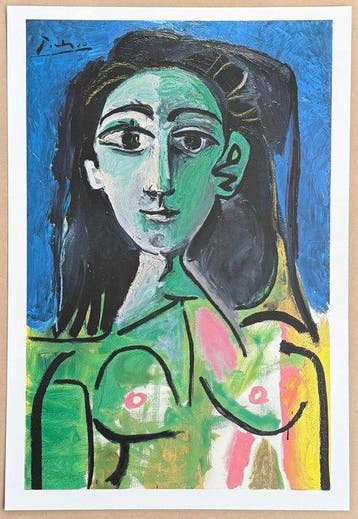 Pablo Picasso - Portrait of a woman - Jacqueline