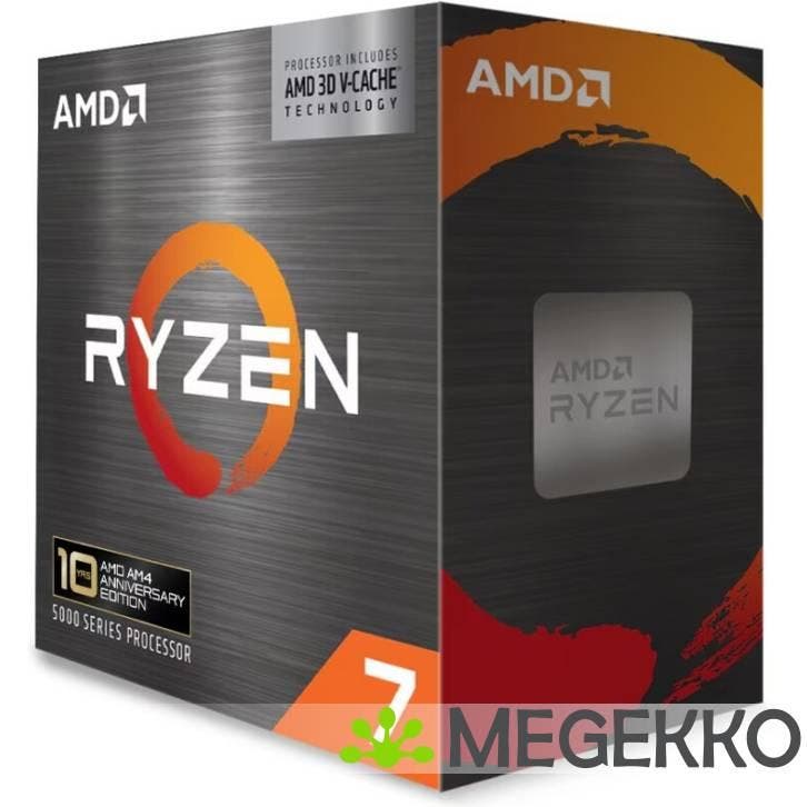 Processor AMD Ryzen 7 5800X3D 10th Anniversary Edition, Computers en Software, Processors, Nieuw, Verzenden