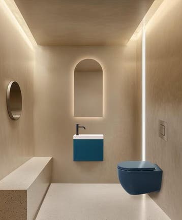 Detremmerie Kameleon toilet blauw, Nieuw, Toilet