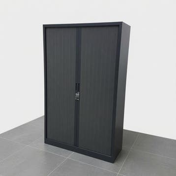 NIEUWE roldeurkast antraciet - 198x120x43 cm, Ophalen of Verzenden, Nieuw