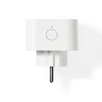 Nedis Wi-Fi Smart-Stekker | Schuko Type-F | 10 A |, Ophalen of Verzenden, Nieuw