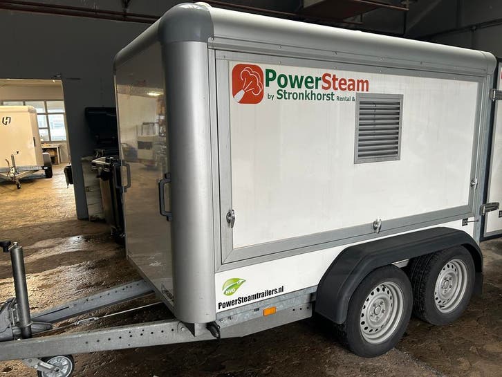Te koop (gebruikt) PS-22 hogedruk-trailer (150°C) 2 pers, Doe-het-zelf en Verbouw, Reinigingsmachines, Overige typen, Gebruikt