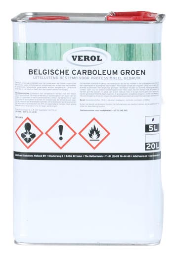 Verol Verol carboleum groen 5 liter, groen, Verzenden, Nieuw