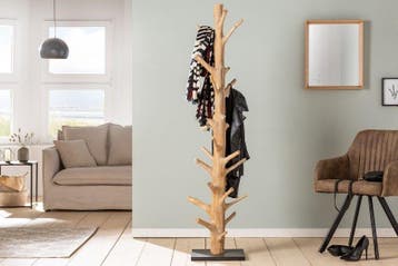 Massieve kapstok TREE NATURE 170cm kledingrek van natuurlijk, Ophalen of Verzenden, Nieuw