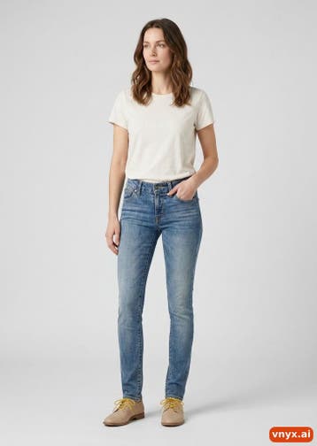 Levis Jeans Dames maat WW22 / L32 Blauw Vintage, Ophalen of Verzenden, Nieuw