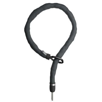 ABUS Insteekketting 130 cm zwart met Loop-Ring, textielho..., Ophalen of Verzenden, Nieuw