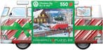 VW Christmas Bus Tin Puzzel (550 stukjes) | Eurographics -, Hobby en Vrije tijd, Denksport en Puzzels, Verzenden, Nieuw