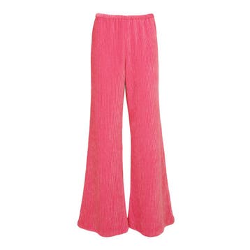 Forte_Forte • roze ribfluwelen pantalon • L (III), Kleding | Dames, Verzenden, Maat 42/44 (L), Nieuw, Roze