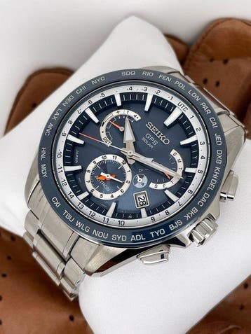 Seiko - Astron GPS Solar Dual Time - Zonder minimumprijs -