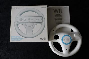 Nintendo WII Wheel Boxed White, Verzenden, Nieuw