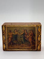 Doos - Hout - Florence - Geen voorraad, Antiek en Kunst