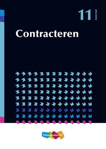 Jellema / Contracteren / Jellema / 11 9789006951752, Boeken, Verzenden, Zo goed als nieuw, M. van Duijn