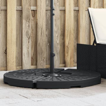 vidaXL Parasolgewicht met handvat voor kruisstandaard 20 kg, Verzenden, Nieuw, Parasolvoet