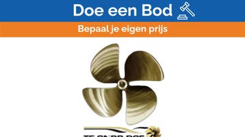 Bieden: Teignbridge 4-blade nibral propeller 550 x 565 RH -, Ophalen of Verzenden, Nieuw