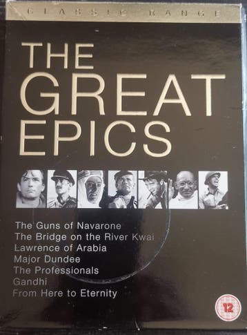 the Great Epics  7 films                    Gratis verzenden, Vanaf 12 jaar, Verzenden, Zo goed als nieuw, Drama