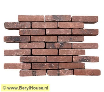 € 0,49 p/st Gevelstenen Metselstenen WF rood getrommeld, Doe-het-zelf en Verbouw, Metselstenen, Verzenden, Nieuw, Bakstenen