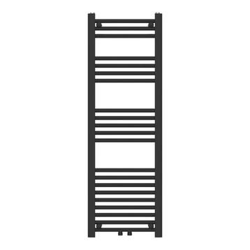 [neu.haus] Handdoekradiator Voss 120x40x3 cm zwart, Verzenden, Nieuw