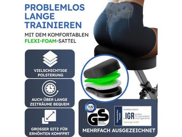 Heldenwerk Hometrainer - Inklapbaar - Belastbaar tot 150KG -, Verzenden, Nieuw