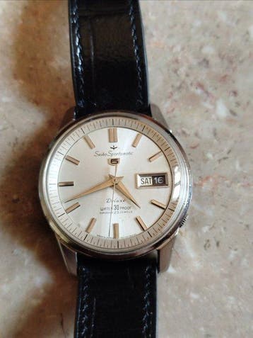 Seiko - Sportsmatic Deluxe - Zonder minimumprijs - 7606-7971