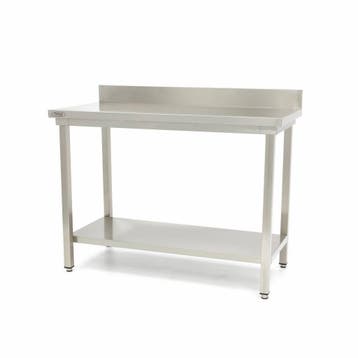 Werktafel rvs - 200 x 60 cm - Verstelbare Hoogte - met Spatr, Verzenden, Nieuw in verpakking