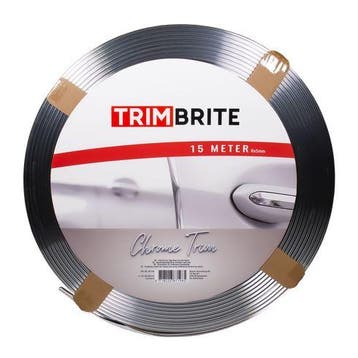 Trimbrite deurrandbeschermer chroom 8x5mm (15 meter), Ophalen of Verzenden, Nieuw, Seat