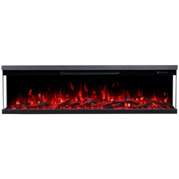 Lumea Fires Elektrische sfeerhaard 3D Trivaro 60 inch – 152, Verzenden, Nieuw, Elektrische haard