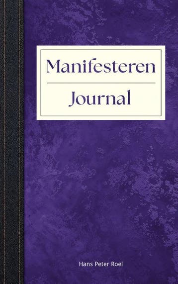 Manifesteren Journal | Hans Peter Roel | Nieuw, Ophalen of Verzenden, Nieuw, Hans Peter Roel