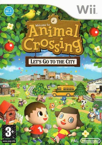 Wii Animal Crossing: Lets Go to the City, Spelcomputers en Games, Games | Nintendo Wii, Verzenden, Zo goed als nieuw