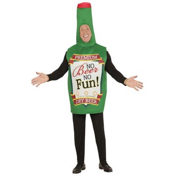 Bierfles outfit Carnaval, Ophalen of Verzenden, Nieuw