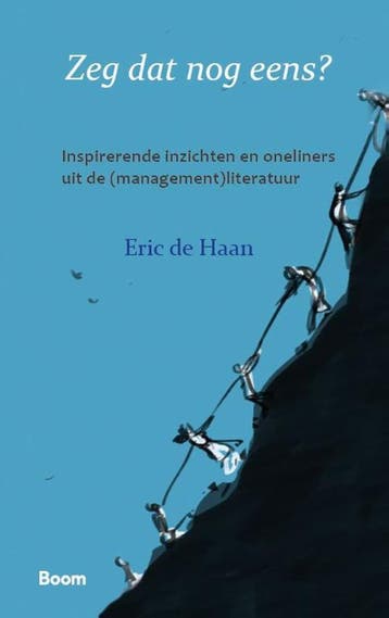 Zeg dat nog eens? - Eric de Haan 9789024434930, Verzenden, Zo goed als nieuw, Eric de Haan