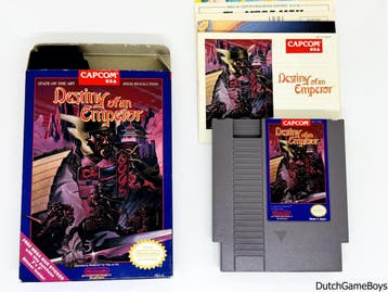 Nintendo Nes – Destiny Of An Emperor + Poster & Reg. Card -, Verzenden, Gebruikt