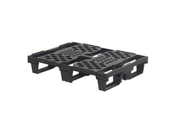 Kunststof exportpallet - 800x600mm - 3 sledes - nestbaar, Ophalen of Verzenden, Nieuw