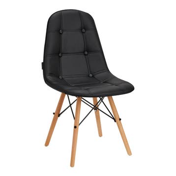 4RICO Make-up Stoel QS-185 Zwart Verstelbaar Ergonomisch, Huis en Inrichting, Ophalen of Verzenden, Nieuw