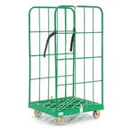 Gebruikte 2-Heks rolcontainer insteekhekken + 2 nylon, Ophalen of Verzenden, Nieuw