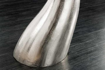 Design Bijzettafel WILDLIFE Whale Fin 60cm zilver metaal, Huis en Inrichting, Ophalen of Verzenden, Nieuw